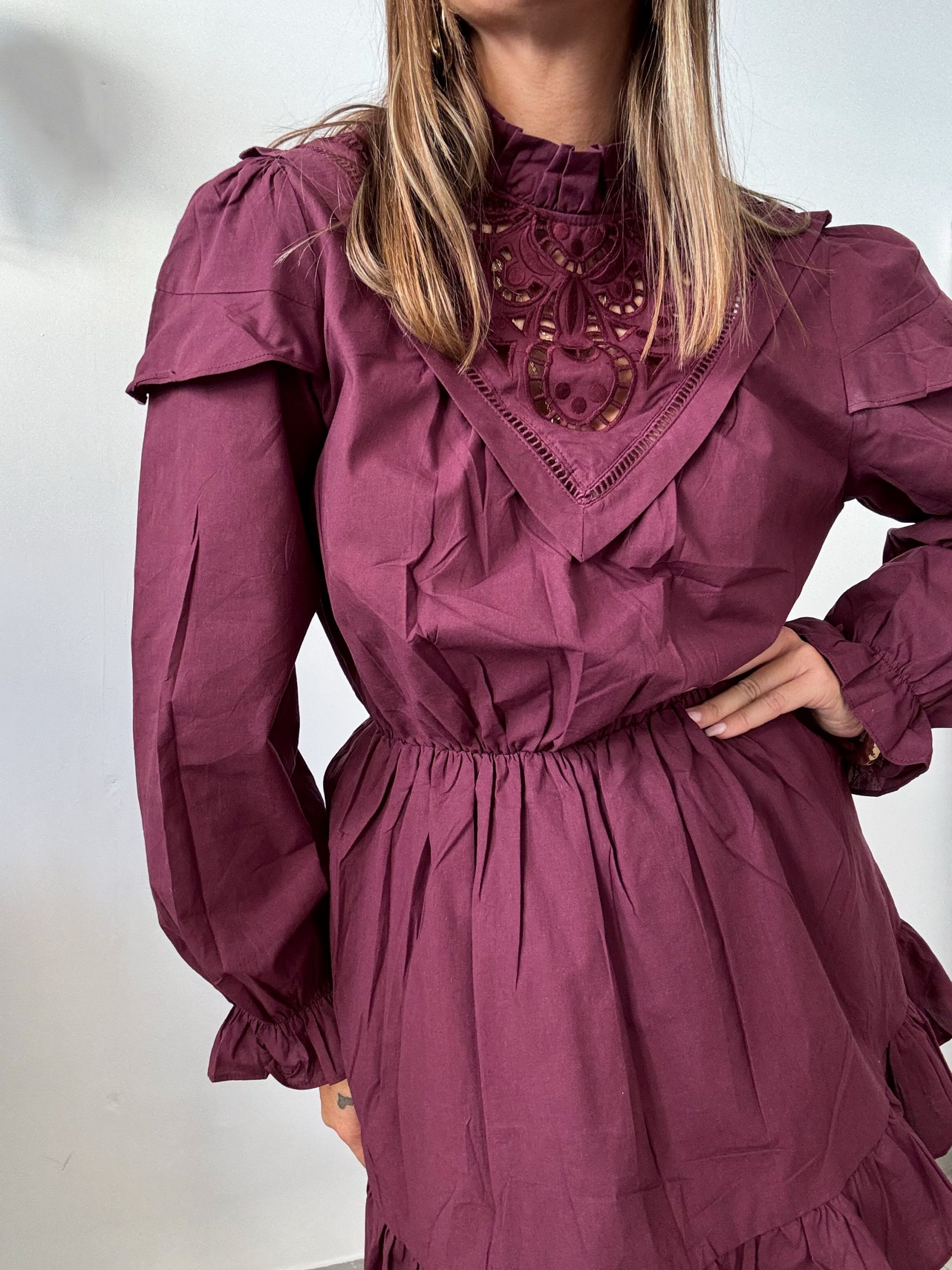 Vestido EMILE vino